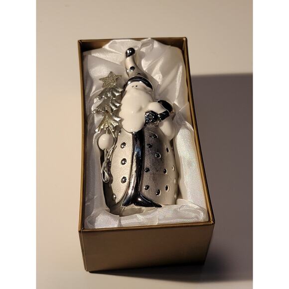 Pier 1 Santa Pere Noel Figurine Porcelain Ceramics Christmas Retired - Picture 8 of 11